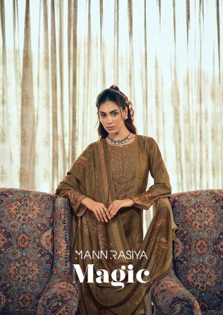 Mannrasiya magic Ladies dress material wholesalers in Ahmedabad